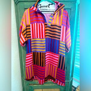 Adrienne Multicolor Striped Shirt